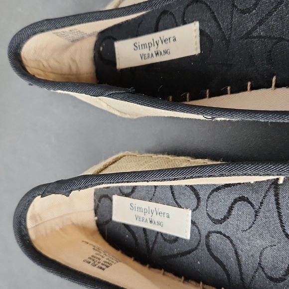 Women's Espadrille Flats by Simply Vera Vera Wang size 9.5 - Picture 3 of 6